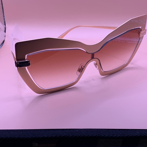 Dolce & Gabbana Accessories - New Dolce & Gabbana Rose Gold Tinted Sunglasses Authentic